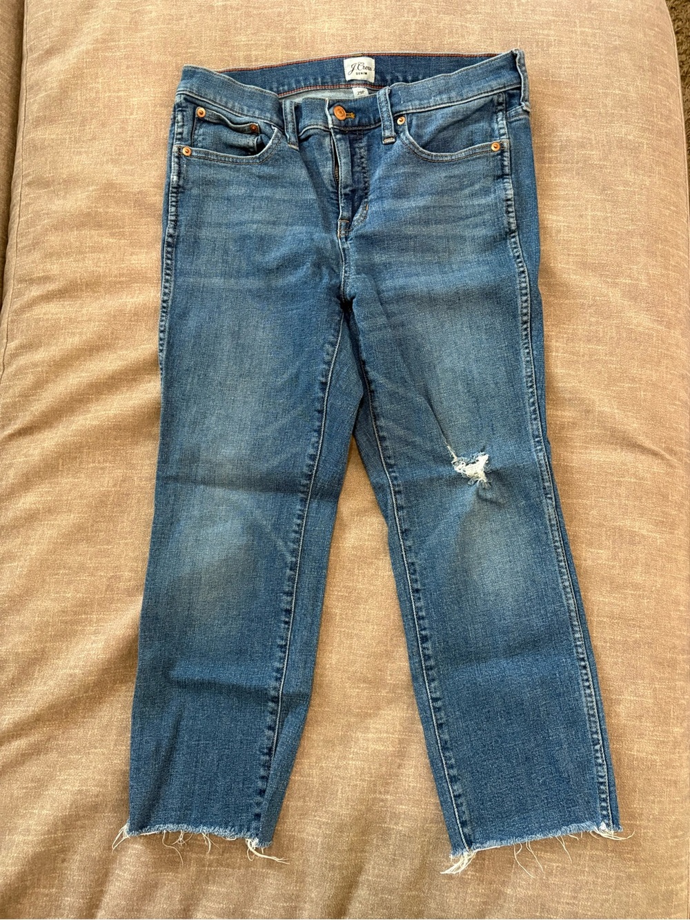JCREW Blue Distressed Women's Jeans
